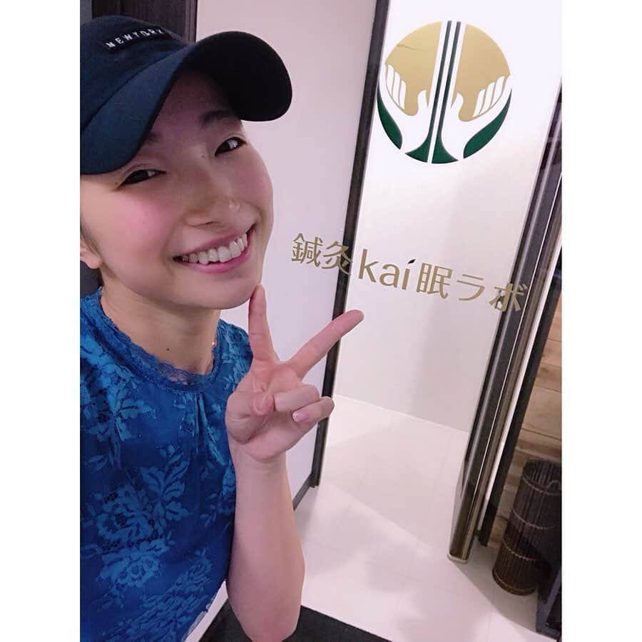 有明ゆなさんのインスタグラム写真 - (有明ゆなInstagram)「金町にある 鍼灸kai眠ラボさんに 行ってきちゃった＼(^o^)／ 身体のメンテナンスと顔鍼も♡ . それとゆなちの何でもない話を聞いてくれて そこから解決方法だったり こうしてみたらどうかな？！ ってアドバイスくれたり(^^) 心のメンテナンスもしてもらってる感じ♪ . 先生ね空気は読めないけど 相手に触れれば分かる！って それってすごくない？！ 名言だー･:*+.\(( °ω° ))/.:+ って思ったの♡ 面白い先生なんだよ！！！ . . . . #有明ゆな #金町 #金町駅 #鍼灸 #鍼灸kai眠ラボ #顔鍼 #整体 #頭すっきり #頭スッキリ #不眠症改善 #スッキリ #行ってみて」7月3日 19時53分 - ariake_yuna