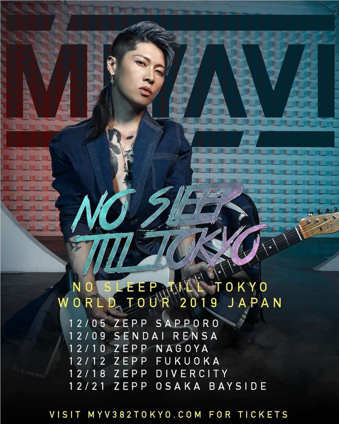 MIYAVI（石原貴雅）のインスタグラム