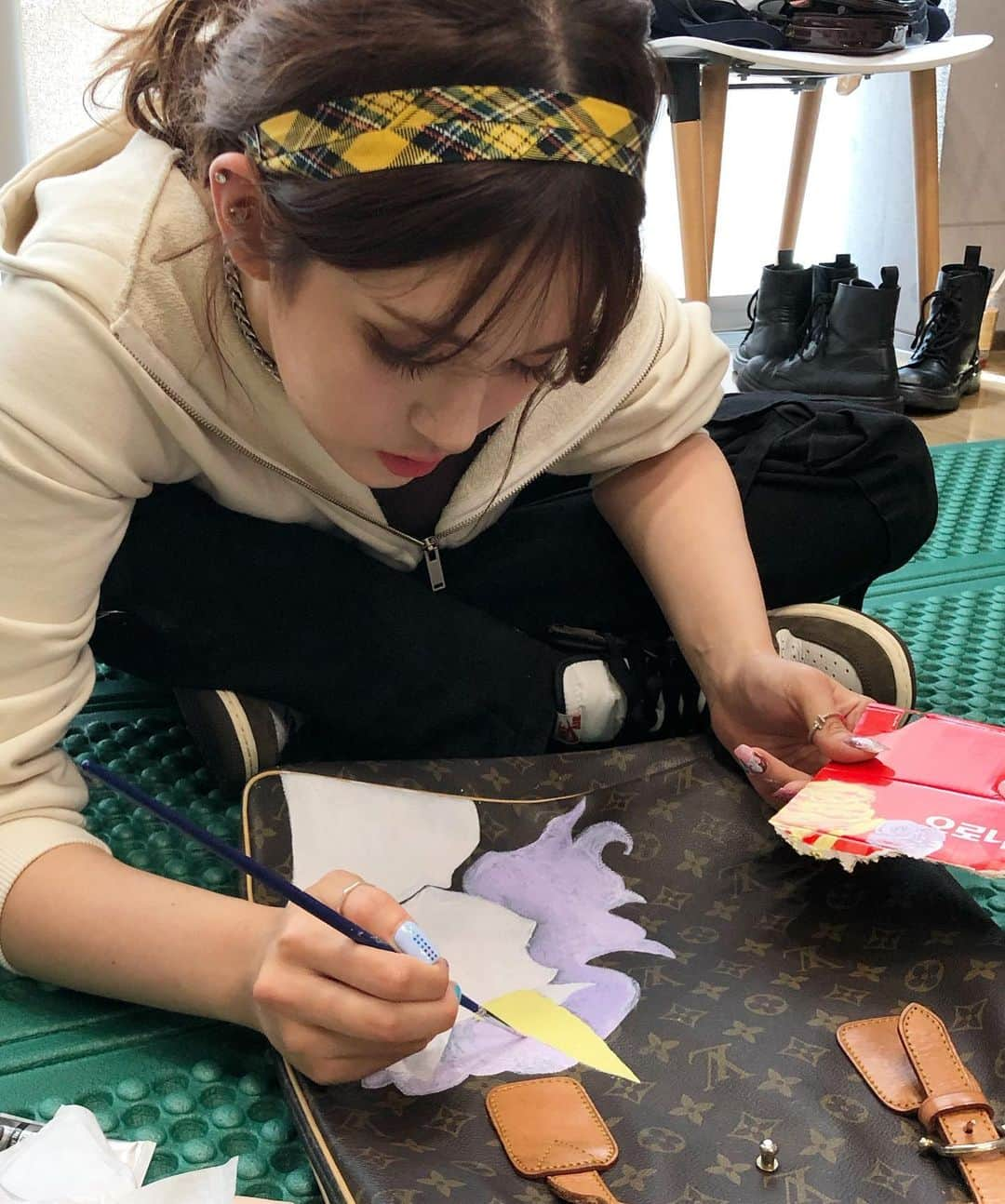 ソミさんのインスタグラム写真 - (ソミInstagram)「Louis vuitton X Unicorn 🐻X🦄 By SOMI」7月3日 12時37分 - somsomi0309