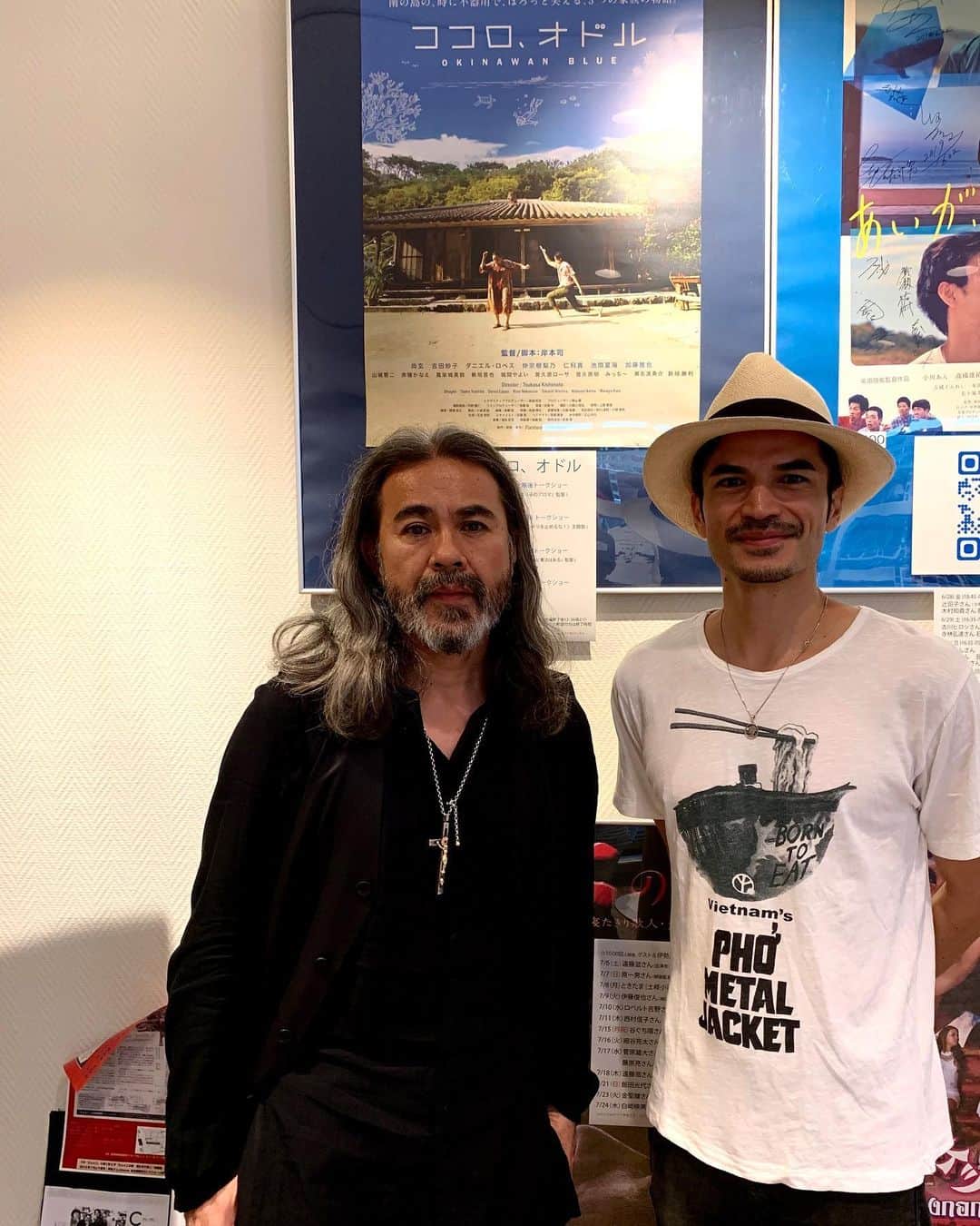 のインスタグラム：「友達の尚玄 主演の映画「ココロ、オドル」を観て来ました。沖縄の島が綺麗でとても良い映画でした。 #ココロオドル #ケイズシネマ」