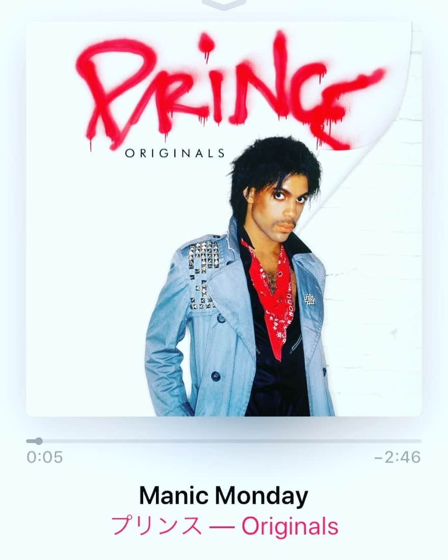 Shinnosukeさんのインスタグラム写真 - (ShinnosukeInstagram)「「Manic Monday」は Prince が歌ってる元曲の方が好き。  #prince #originals #manicmonday」7月3日 13時14分 - shinscapade