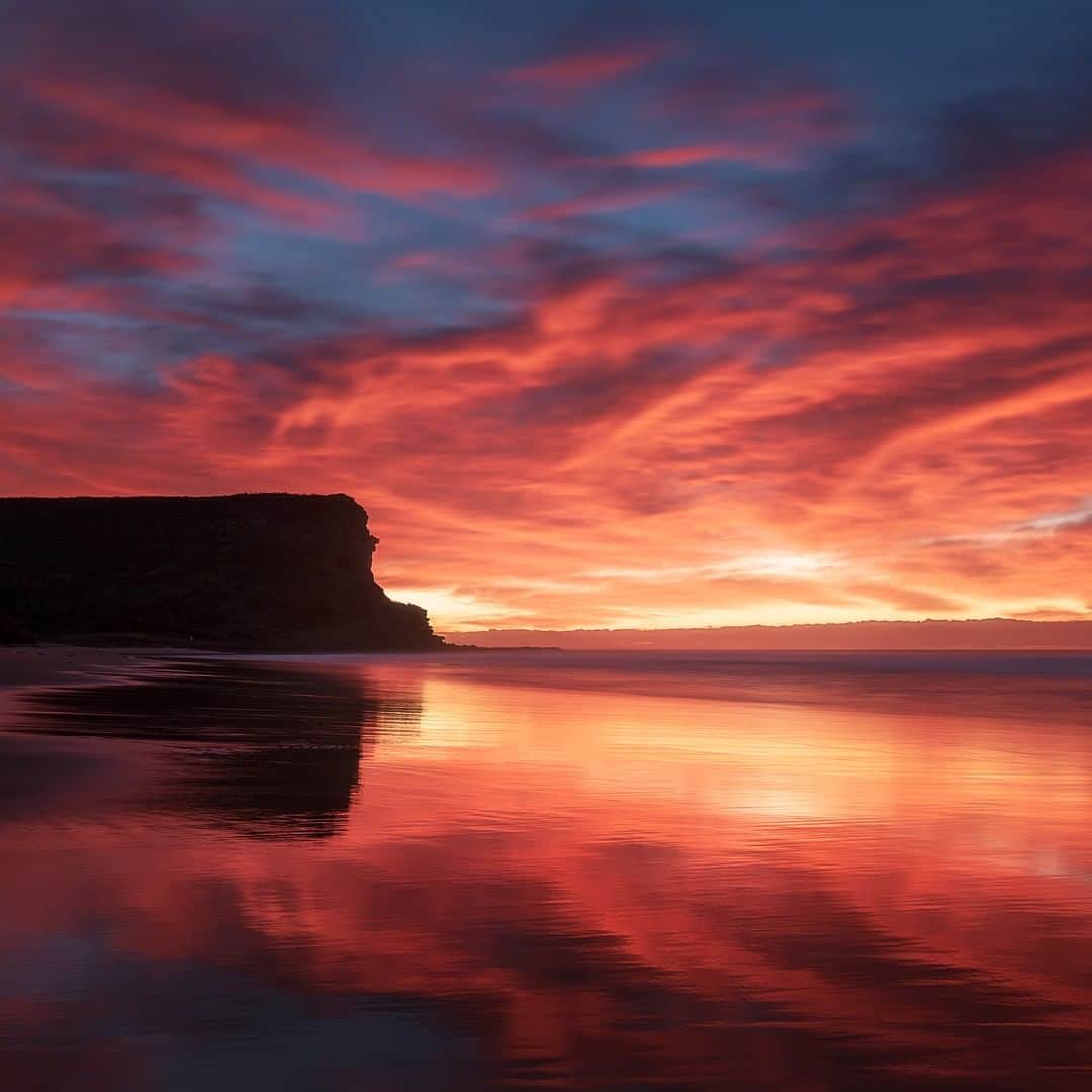 Nikon Australiaさんのインスタグラム写真 - (Nikon AustraliaInstagram)「"I knew it was going to be something fantastic when I came out of the car and saw the red colour appearing in the sky one hour before the sunrise. And it really did explode very soon." - @antongorlin  Camera: Nikon #D750 Lens: Nikon AF-S Nikkor 24-120mm f4G ED VR Settings: 27mm | f/6.3 | 30s | ISO 200  #MyNikonLife #Nikon #NikonAustralia #NikonTop #Photography #DSLR #SunrisePhotography #LandscapePhotography」7月3日 13時30分 - nikonaustralia