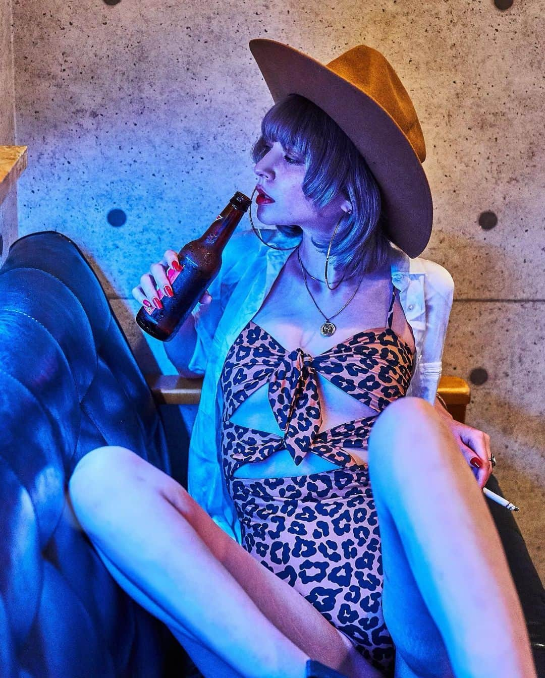 瑛茉ジャスミンさんのインスタグラム写真 - (瑛茉ジャスミンInstagram)「leopard💜💜💜 @beachfairies」7月3日 13時32分 - emmajasmine12345_x