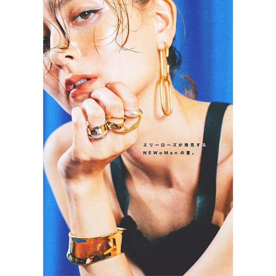 エリーローズさんのインスタグラム写真 - (エリーローズInstagram)「NEWoMan x ELLI -ROSE 💛💙」7月3日 16時05分 - ellirose