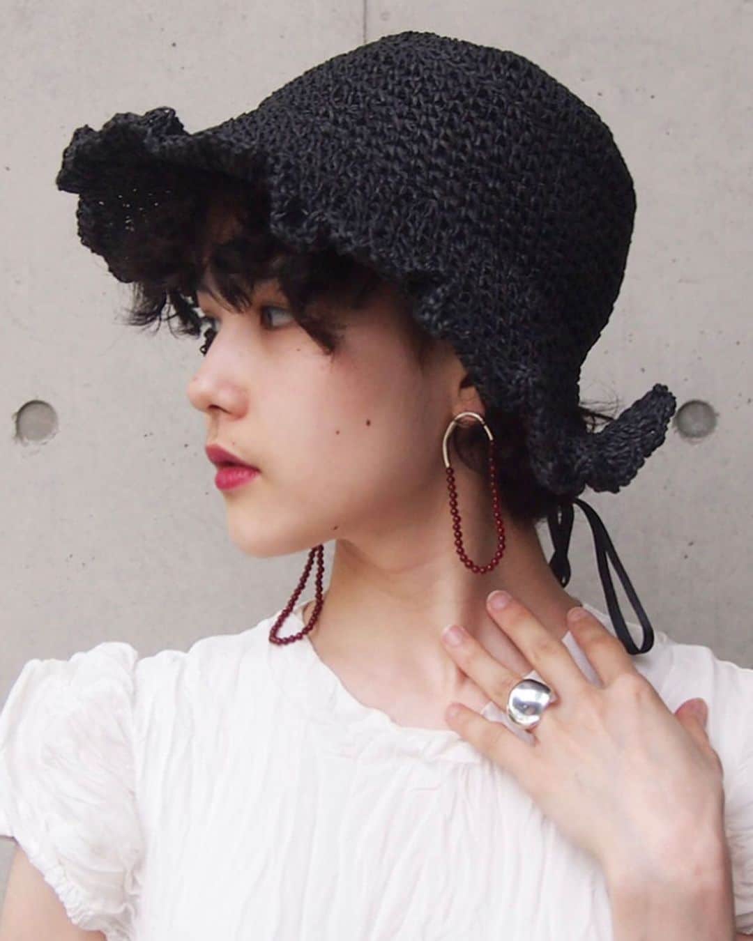 のインスタグラム：「-「HAT」Now on sale- #sister_tokyo #hat」