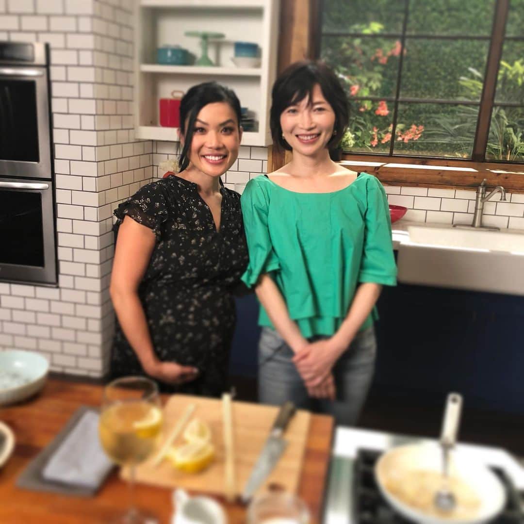 行正り香さんのインスタグラム写真 - (行正り香Instagram)「とても素敵なLaniさんと一緒に、アメリカで和食を紹介させていただきました。可愛い人だったなあ！そして夕食のメキシカンは、オシャレでした。#rikayukimasa #行正り香#和食#japanese food#Lani」7月3日 16時19分 - rikayukimasa