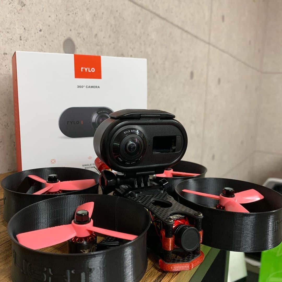 ノブ横地のインスタグラム：「More to come @rylo #360度カメラ #360camera #rylocamera #rylo #dronestagram #dronestationbumblebee #ドローン #ドローン撮影 #ドローン空撮 #iflight #iflightfpv」