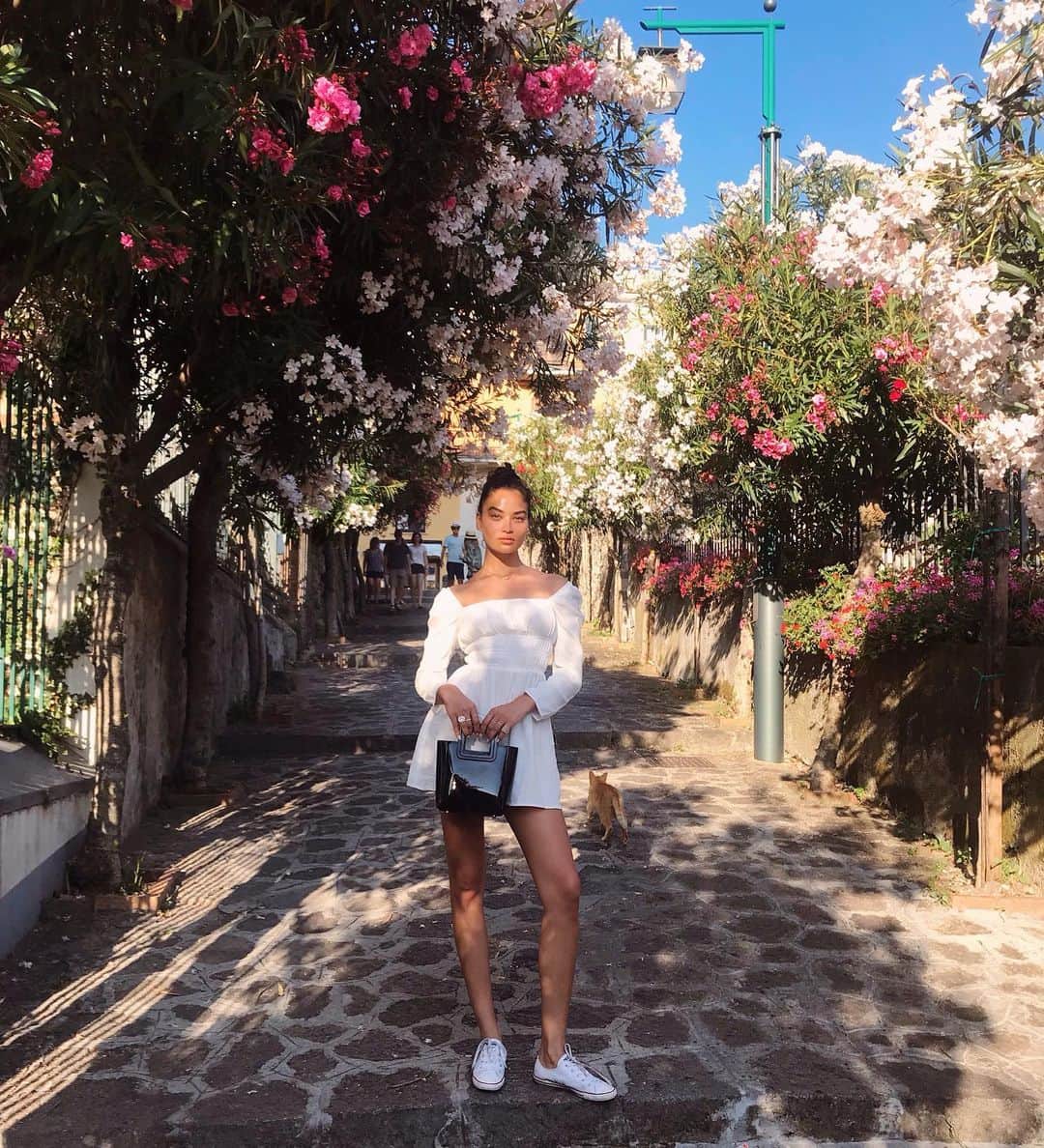 シャニーナ・シャイクのインスタグラム：「“difficult roads often lead to beautiful destinations” 🌷🌹💕💕」