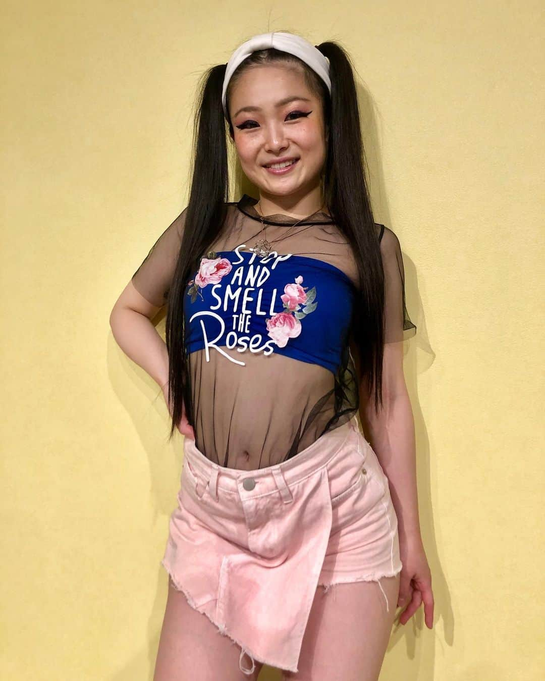 井内里菜さんのインスタグラム写真 - (井内里菜Instagram)「Today's fashion😜  #summer  #summerfashion  #pink  #lovely  #ツインテール  #パワーパフガールズ  #powerpuffgirls  #image  #かわいい  #rapper  #followme  #idol  #japanesegirl  #osaka  #doll  #dollfashion  #大人可愛い  #girl  #fashion」7月3日 18時09分 - linaiuchi