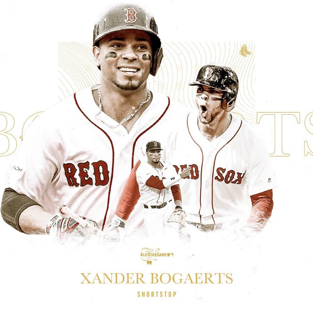 ボストン・レッドソックスさんのインスタグラム写真 - (ボストン・レッドソックスInstagram)「BIG NEWS: ⭐️ Bogie is an All-Star! ⭐️」7月4日 4時35分 - redsox