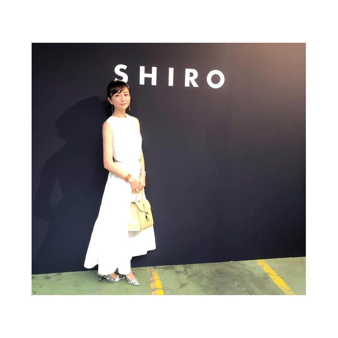 石井美保さんのインスタグラム写真 - (石井美保Instagram)「SHIRO10周年おめでとうございます。#shiro10th#シロ10周年」7月3日 20時39分 - miho_ishii