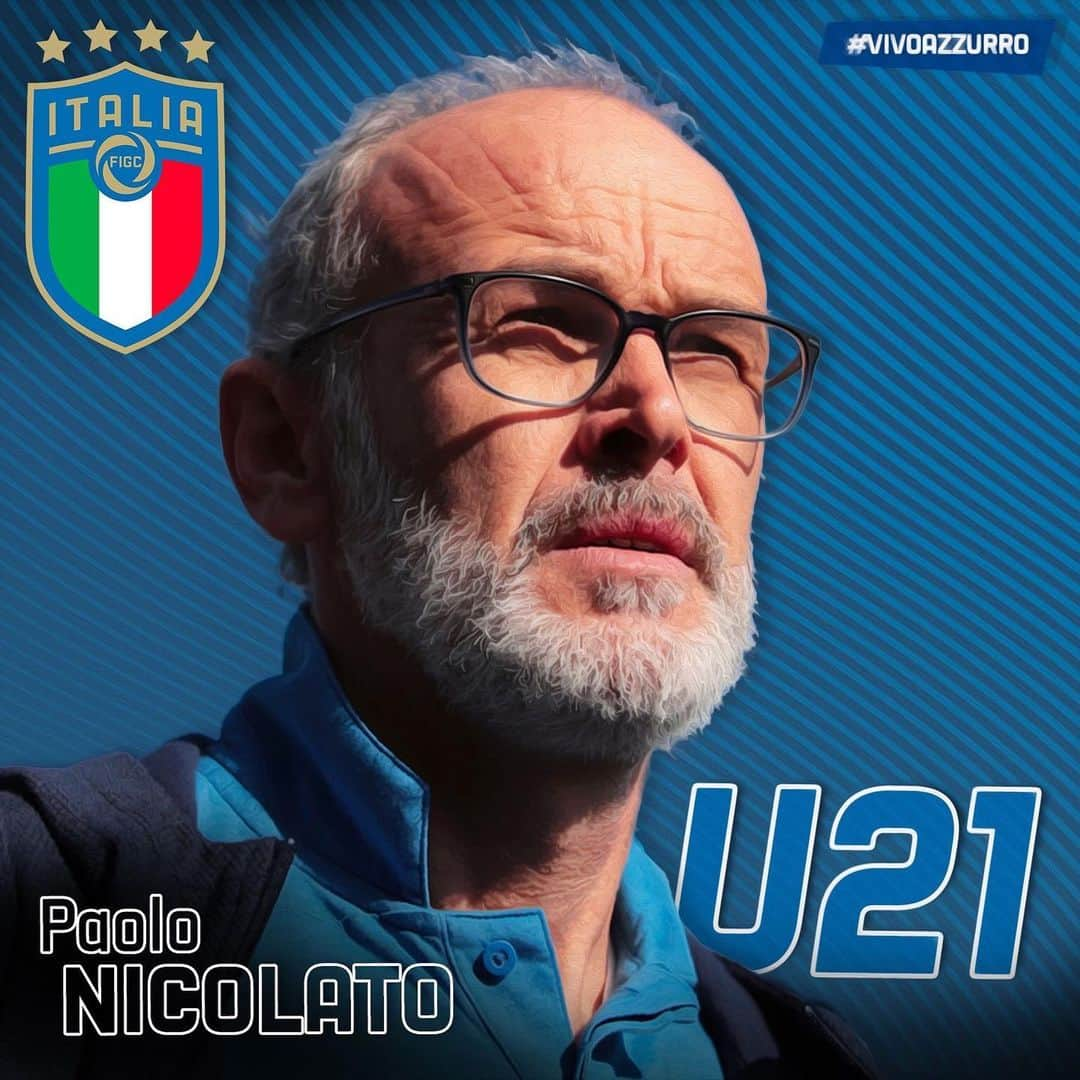 サッカーイタリア代表さんのインスタグラム写真 - (サッカーイタリア代表Instagram)「#Under21 🇮🇹 🗣 Paolo #Nicolato è il nuovo tecnico degli #Azzurrini!  L'articolo 👉🏻 www.figc.it  Dopo le positive esperienze alla guida dell’#Under19 e dell’#Under20, con le quali ha conquistato rispettivamente il 2° posto all’#Europeo 2018 e il 4° posto al #Mondiale 2019, l’allenatore vicentino guiderà l'#U21.  #VivoAzzurro」7月3日 21時10分 - azzurri