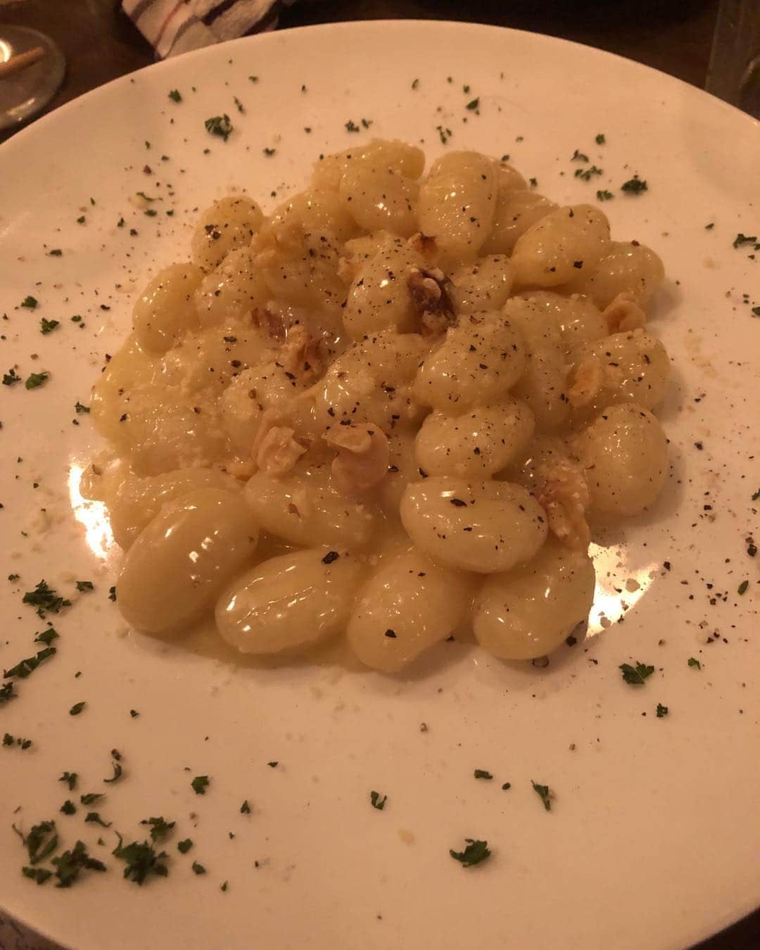 木村祐一さんのインスタグラム写真 - (木村祐一Instagram)「#いつぞやの #アカネ #イタリアン #ニョッキ #gnocchi #黒トリュフ #truffe #松見坂」7月3日 21時10分 - kimkimni