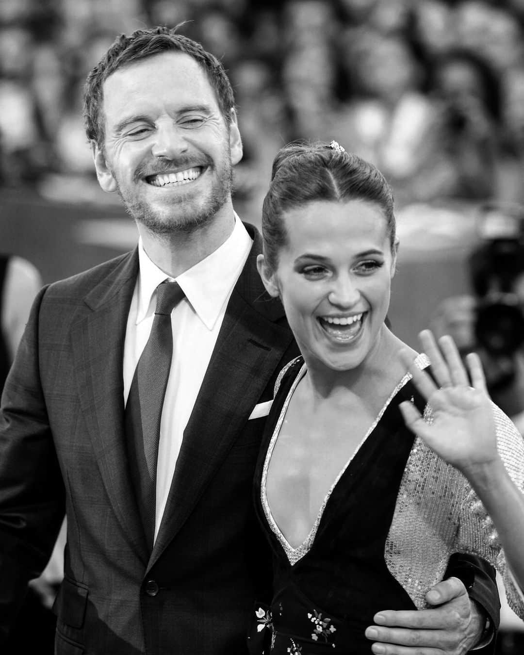 アリシア・ヴィキャンデルのインスタグラム：「Venice Film Festival 2016」