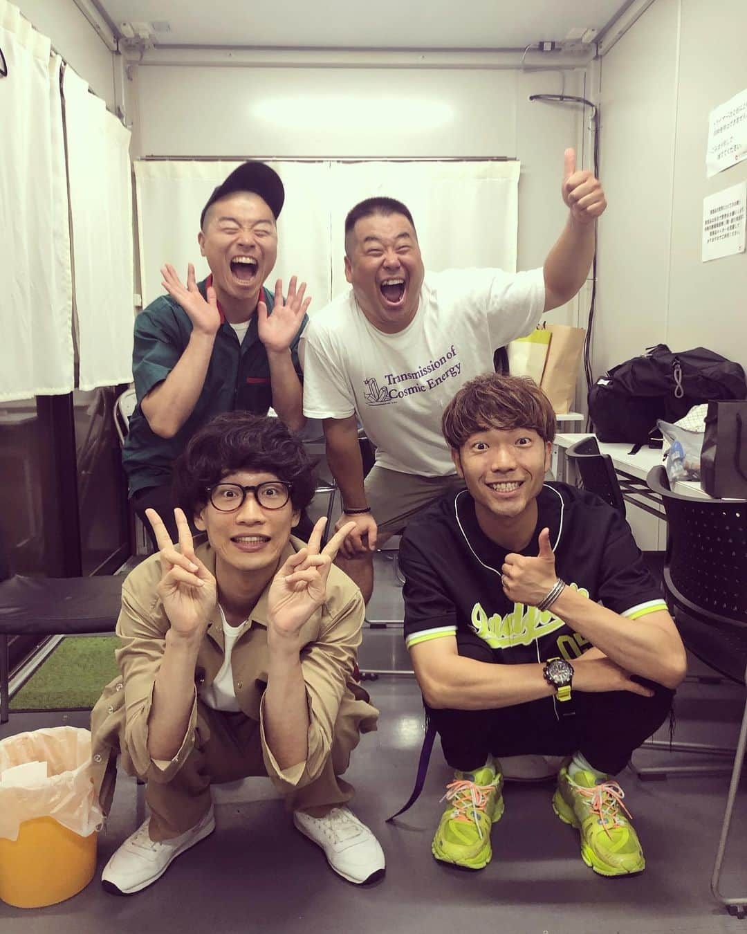 岩橋良昌さんのインスタグラム写真 - (岩橋良昌Instagram)「岩橋ゲスト喋りありがとうございました！ #アキナ#秋山#山名#もりやすバンバンビガロ」7月3日 21時14分 - maeeeeen1084