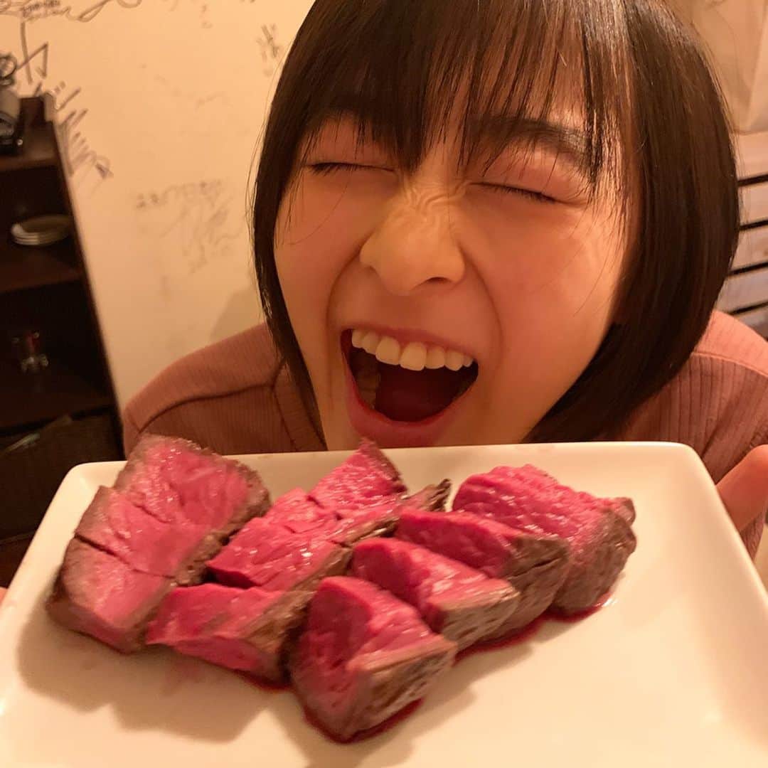 森七菜さんのインスタグラム写真 - (森七菜Instagram)「やっぱりお肉好き❤️ #念願の！！#ご褒美お肉 #もりなな #森七菜」7月3日 22時12分 - morinana_official