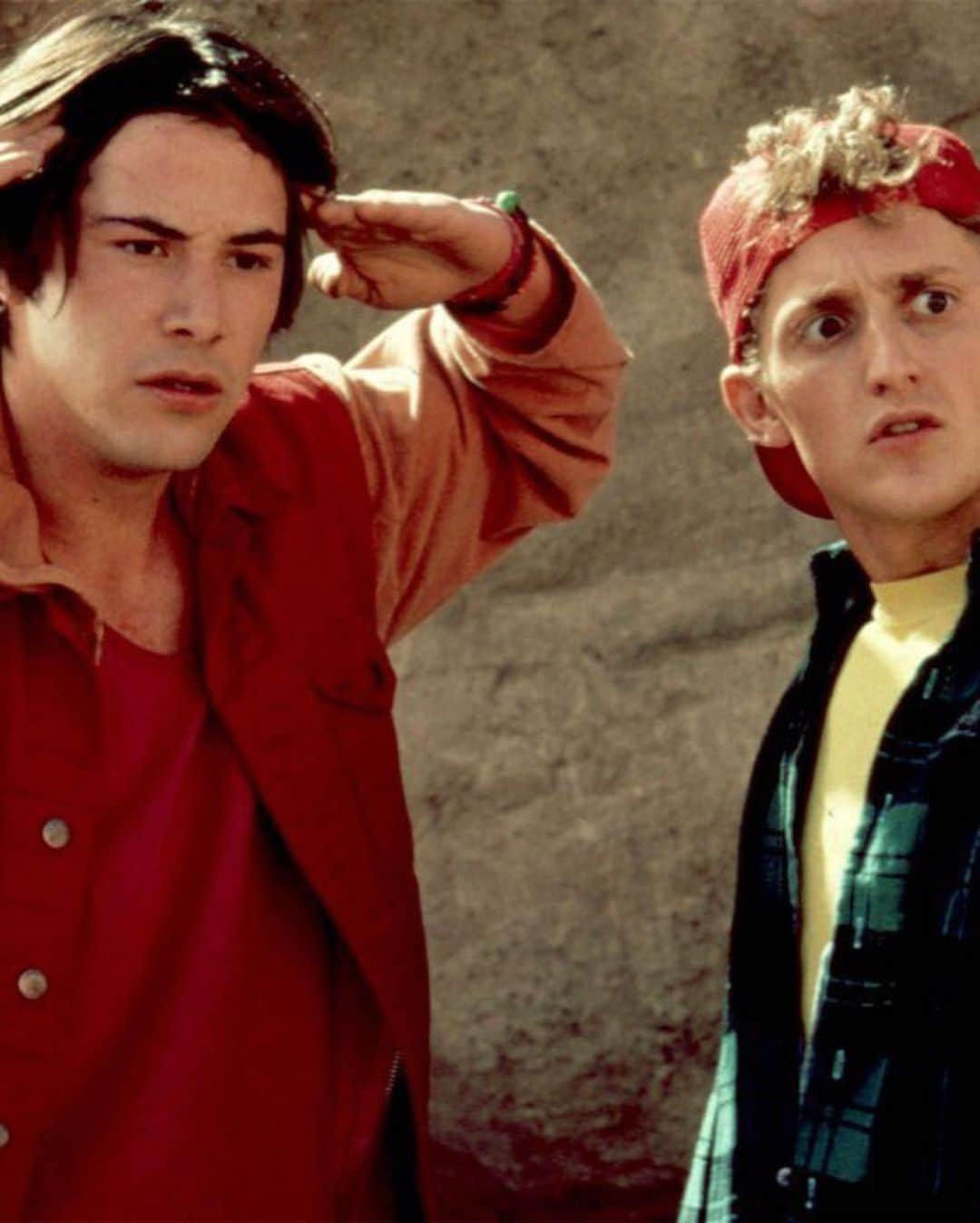 People Magazineさんのインスタグラム写真 - (People MagazineInstagram)「Looking excellent, boys! 👏 Keanu Reeves and Alex Winter are back in action on the set of Bill and Ted Face the Music, where they reprise their roles as the dim-witted time travelers. Tap the bio link for more! | 📷: MEGA, Everett」7月3日 22時29分 - people