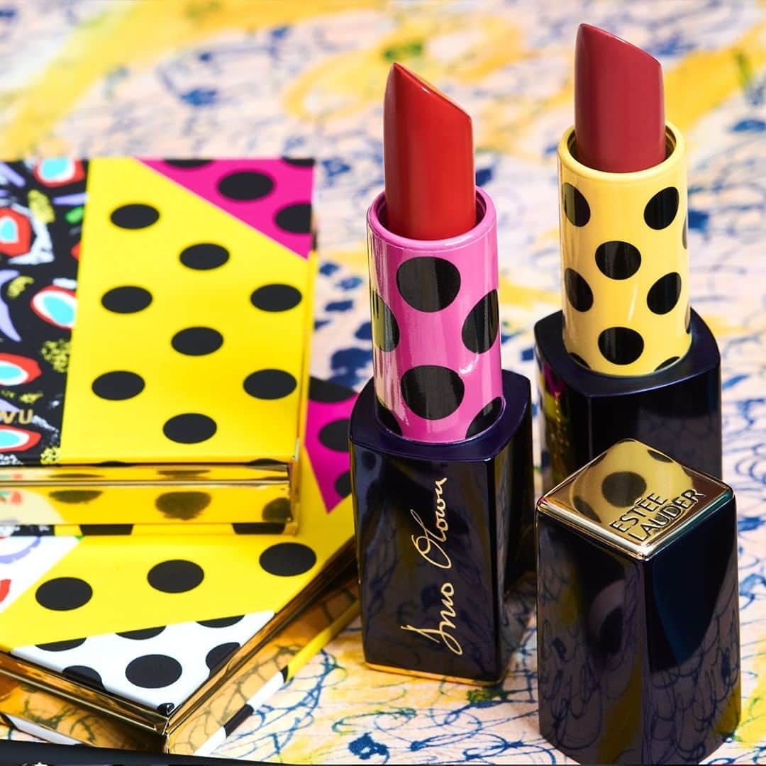 エスティローダーさんのインスタグラム写真 - (エスティローダーInstagram)「Spot on. 😉 These limited edition #PureColorEnvy lipsticks from the NEW #EsteexDuro Collection are a pop of print inspired by London based fashion designer @duroolowu’s designs! Shades: 520 Carnal & 420 Rebellious Rose💄」7月3日 22時30分 - esteelauder