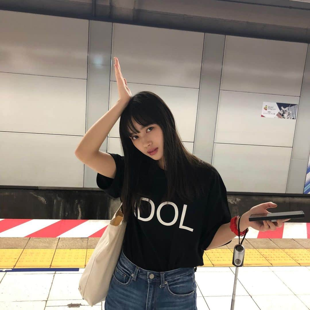 新井舞良さんのインスタグラム写真 - (新井舞良Instagram)「IDOL 🥺🥺🥺 余韻、、#bish」7月3日 22時42分 - myra_arai