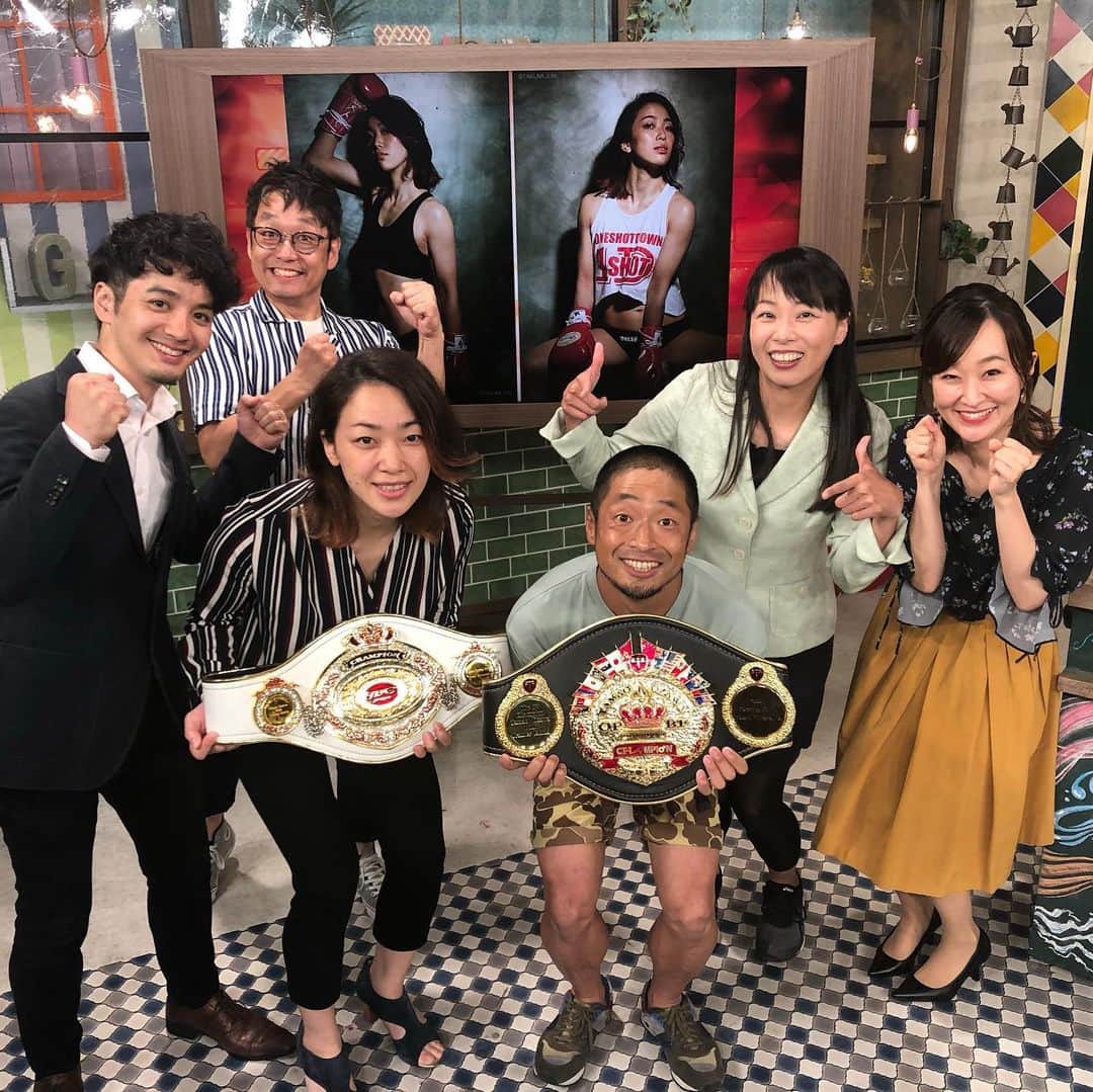 のインスタグラム：「#ゲツキン火曜日特集は美女プロボクサー #美女プロに #団長安田 #安田大サーカス団長  @eohikari_ch」