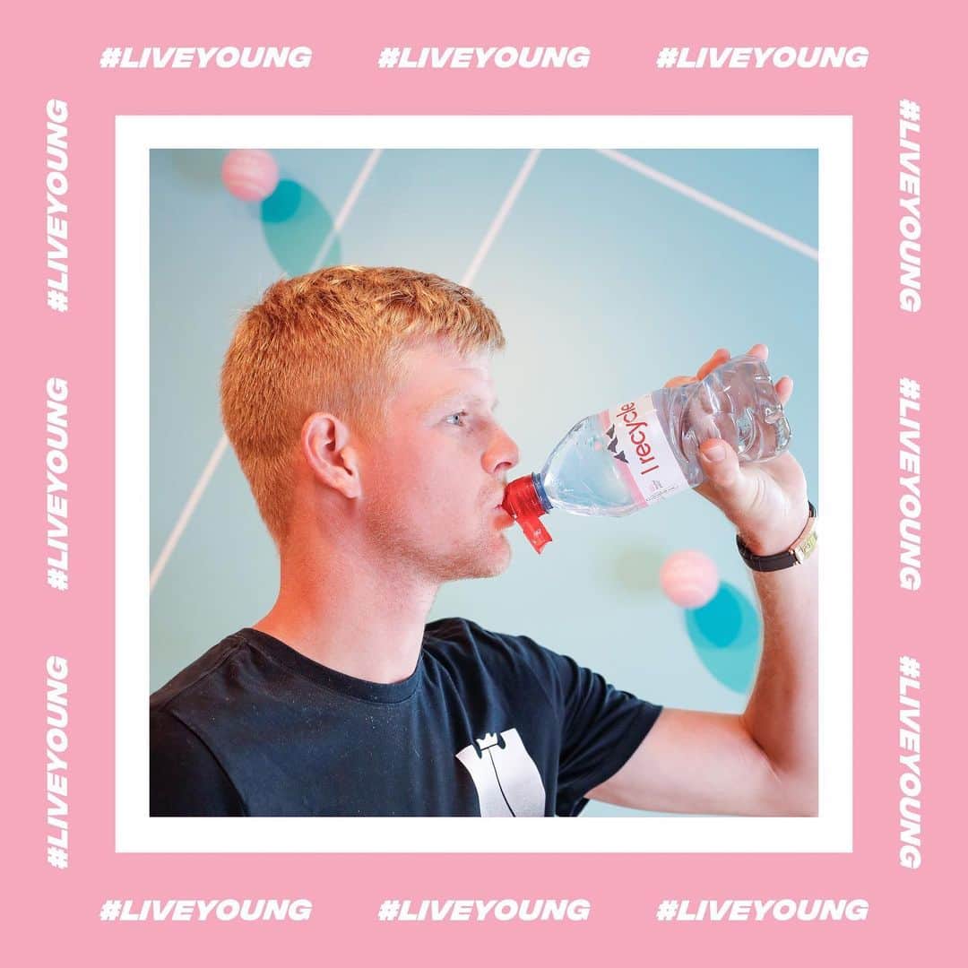 evianさんのインスタグラム写真 - (evianInstagram)「evian wishes you the best for today’s game! 💧🎾 @kyle.edmund  #wimbledon #evian #Liveyoung」7月3日 23時21分 - evianwater