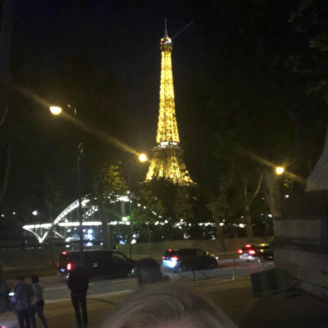 リサ・クドローさんのインスタグラム写真 - (リサ・クドローInstagram)「The top of my head and the Eiffel Tower. Most beautiful city in the world and the world agrees.」7月3日 23時48分 - lisakudrow