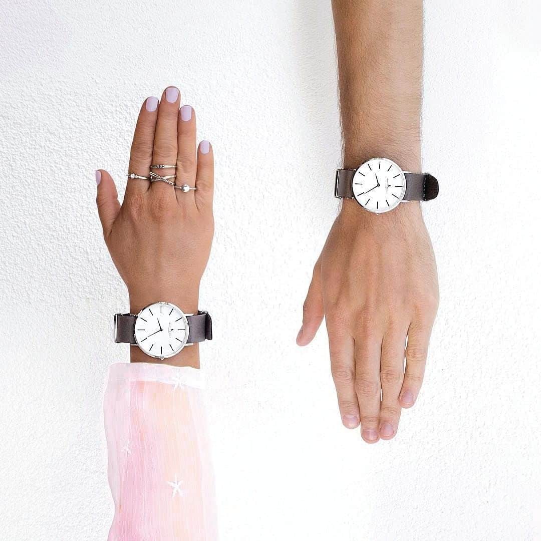 のインスタグラム：「His 💜 Hers ⠀⠀⠀⠀⠀⠀⠀⠀⠀ ⠀⠀⠀⠀⠀⠀⠀⠀⠀ #hisandhers #matchymatchy #womenswatches #menswatches  #mensaccessories #masterwatch」