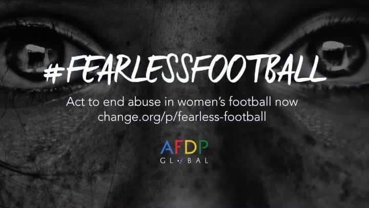 のインスタグラム：「As an @afdpglobal ambassador, I'm proud to support this important campaign to ensure women and girls can play football in freedom and without fear.  We need immediate action to end the abuse of women and girls in football. Read more and sign the petition today: https://www.change.org/p/fearless-football  See more by watching our campaign video: https://youtu.be/UjDOtGYL9Y4  #FearlessFootball」