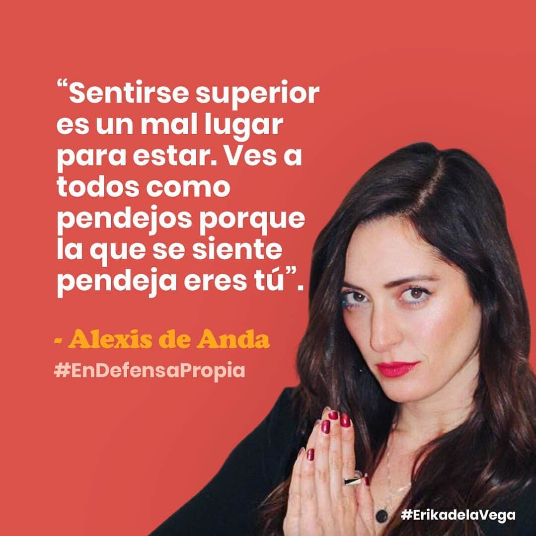 Erika De La Vegaさんのインスタグラム写真 - (Erika De La VegaInstagram)「Esto es #EnDefensaPropia @AlexisDeOnda  #ErikaDeLaVega #Podcast #PodcastEnEspañol」7月4日 0時57分 - erikadlvoficial