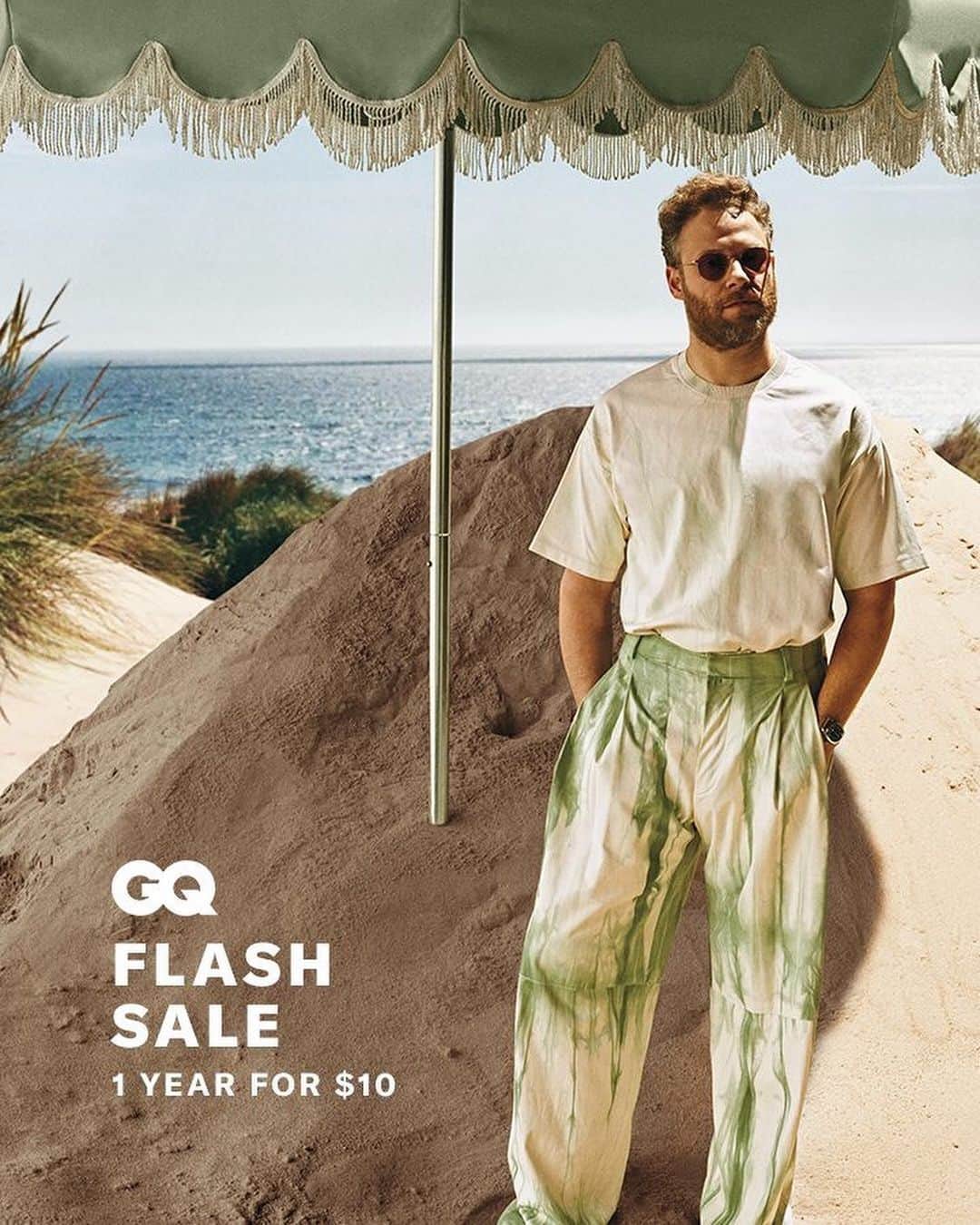 GQさんのインスタグラム写真 - (GQInstagram)「Flash sale! Get an entire year of #NewGQ for just 10 bucks. Hit the link in bio to claim the deal (and get a free GQ tote).」7月4日 1時01分 - gq