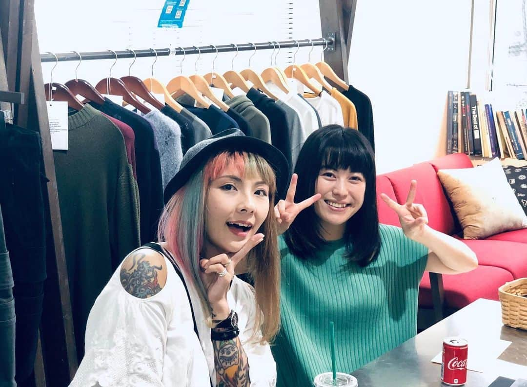 清水葉子さんのインスタグラム写真 - (清水葉子Instagram)「かっこいい @maatattoo 姉さんと @virgowearworks の展示会へ✌️」7月4日 1時08分 - unlimits_yoko