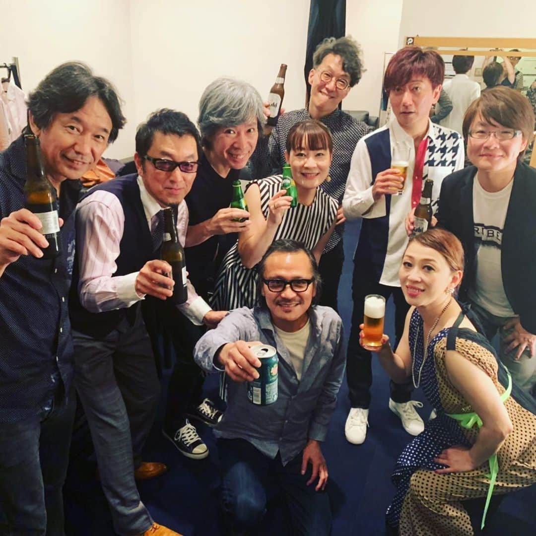 ミズノマリさんのインスタグラム写真 - (ミズノマリInstagram)「ビルボードライブ東京、無事終了いたしました！来ていただいた皆さま、スタッフの皆さま、サポートミュージシャンの皆さま、本当にありがとうございました😊残すは地元名古屋だ！ #人数増えてる #間違いを探せ #parismatch #ビルボード東京」7月4日 1時38分 - mari_mizuno