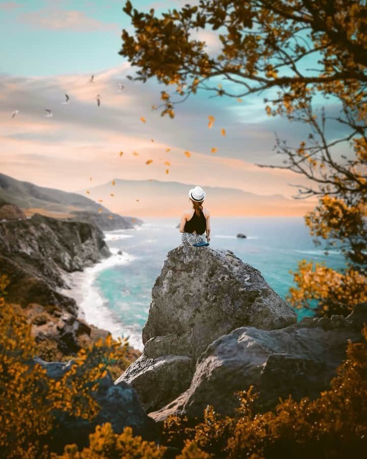 Visit The USAさんのインスタグラム写真 - (Visit The USAInstagram)「“When everything feels like an uphill struggle just think of the view from the top 🙌🏼⛰🌅.” We couldn’t agree more! And this view overlooking the Pacific Coast is simply stunning. 📷: @frvnkyvng #VisitTheUSA」7月4日 2時15分 - visittheusa