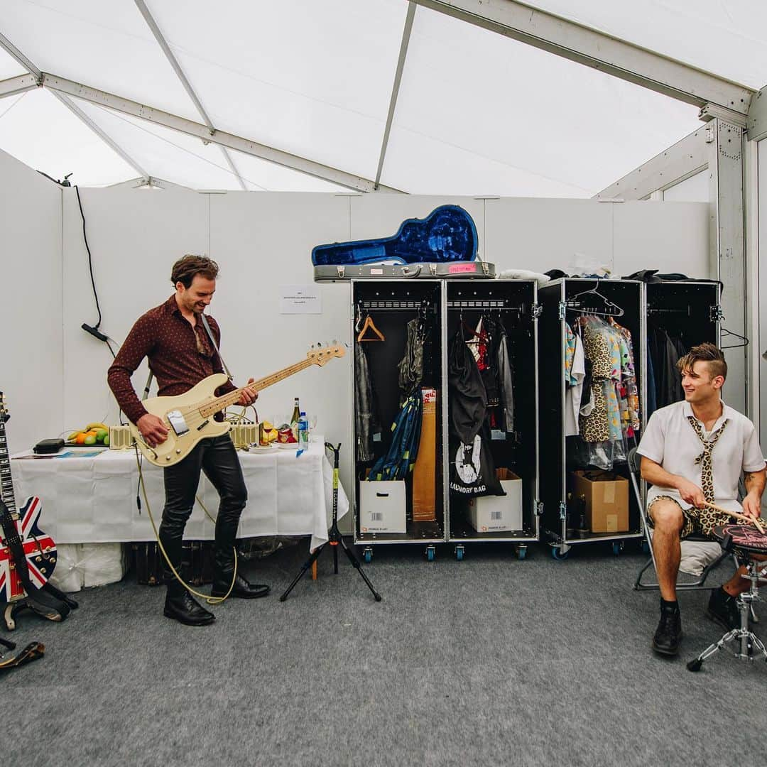 ジー・ヘイルさんのインスタグラム写真 - (ジー・ヘイルInstagram)「Lollapalooza Stockholm @lollapaloozase  photos by @judyhwon. ********************************** “Hello, we are Halestorm, we are loud, bat shit crazy, and we actually sing and play our instruments, no tracks, no click, no tricks!” What an amazing fesitival spot, where not only were we repping ourselves but we had the honor of being ambassadors of the Hard Rock genre! It was so amazing welcome these kids into the arms of rock n roll and to watch all these girls and boys in @billieeilish and @travisscott shirts, raising their horns and rocking the fuck out during our set! Thank you @lollapaloozase for having us!」7月4日 3時52分 - officiallzzyhale