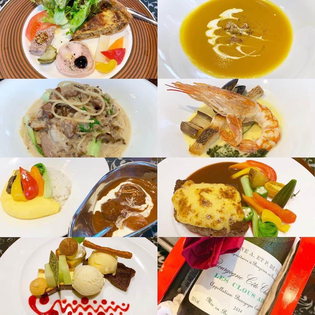 のインスタグラム：「うるまに住む、お友達に教えて貰った洋食屋さんククール🍽✨ 凄く美味しかったし、コスパ良過ぎ😂💓 主人が選んだワインが7400円くらいで、コースにパスタとオムライスも追加してw 17400円とか😂✨ 東京だったら、2倍はする感じ😂✨ オーナーさん、めっちゃ良い人で居心地も良かった😂💓 沖縄来たらまた絶対行きたい！！ ・ ・ ・  #フレンチ #洋食 #沖縄 #okinawa #うるま市 #ディナー #dinner #よるごはん #夜ごはん #夜ご飯 #晩ごはん #デリスタグラム #デリスタグラマー #delicious #delistagrammer #レストラン #restaurant #instafood #foodstagram #foodpics #foodporn #グルメ #グルメ女子 #グルメ好き」