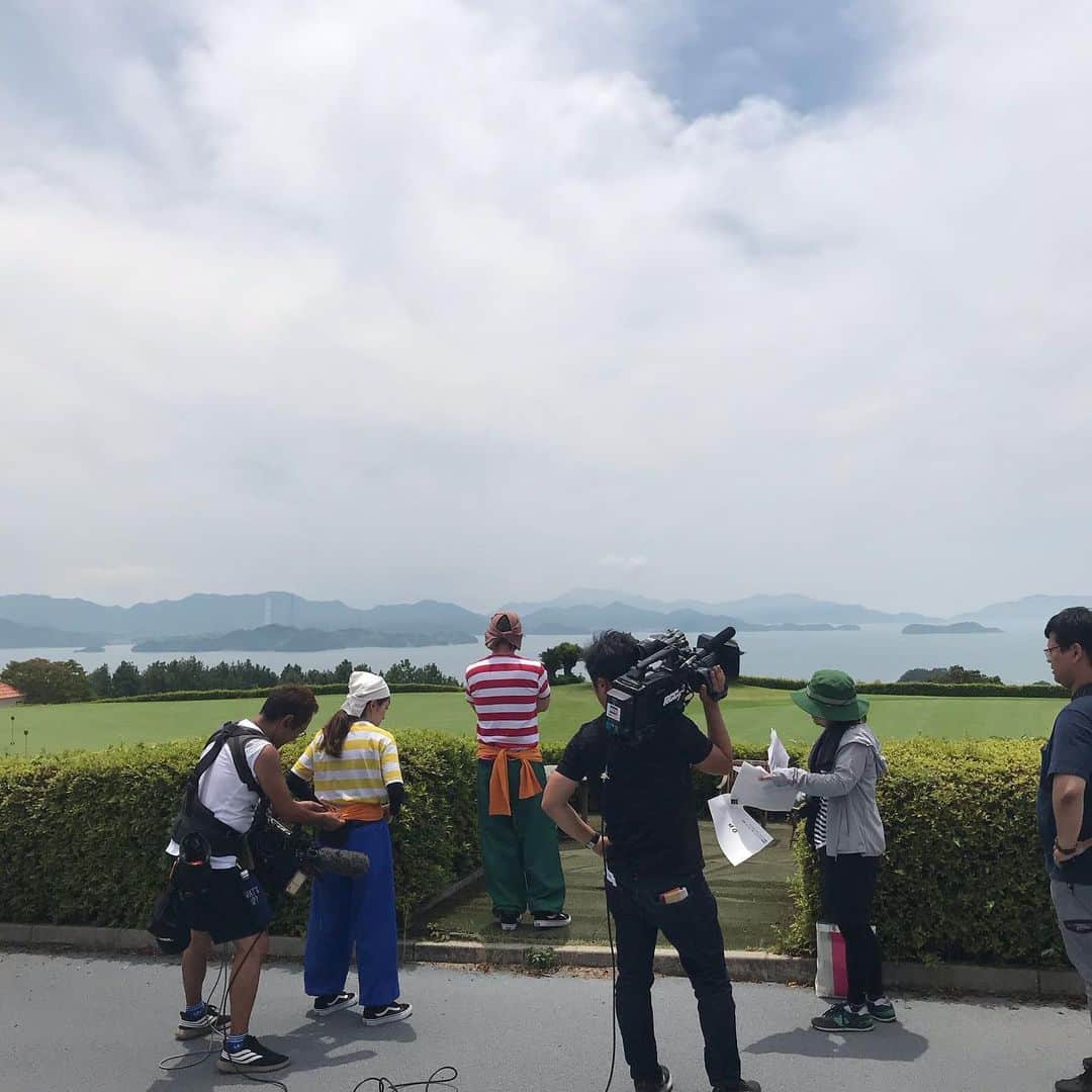 ノブ さんのインスタグラム写真 - (ノブ Instagram)「広島のひな壇団ゴルフロケで奇跡が起きました。また観て下さいー。」7月4日 14時24分 - noboomanzaishi