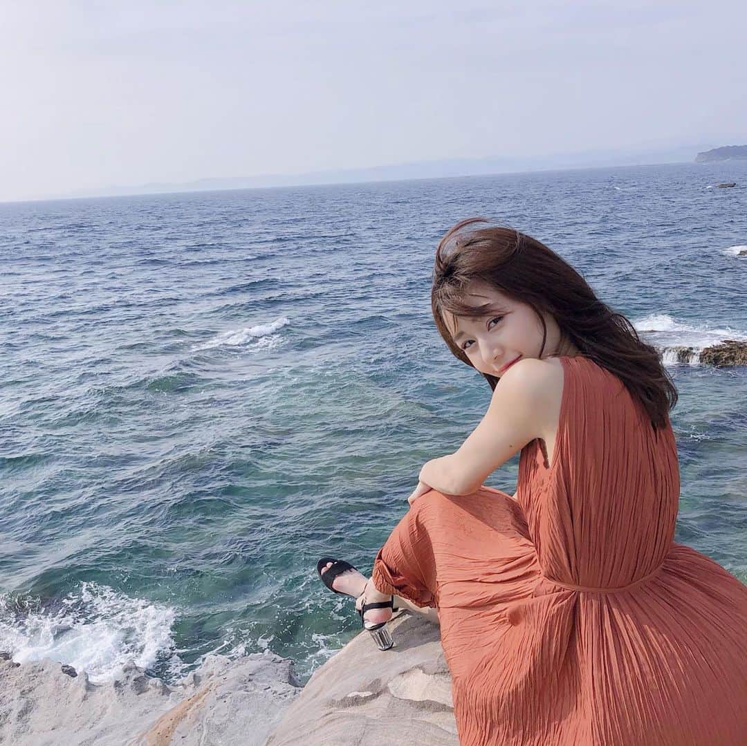 杉浦みずきのインスタグラム：「. 自然感じるう🌊」