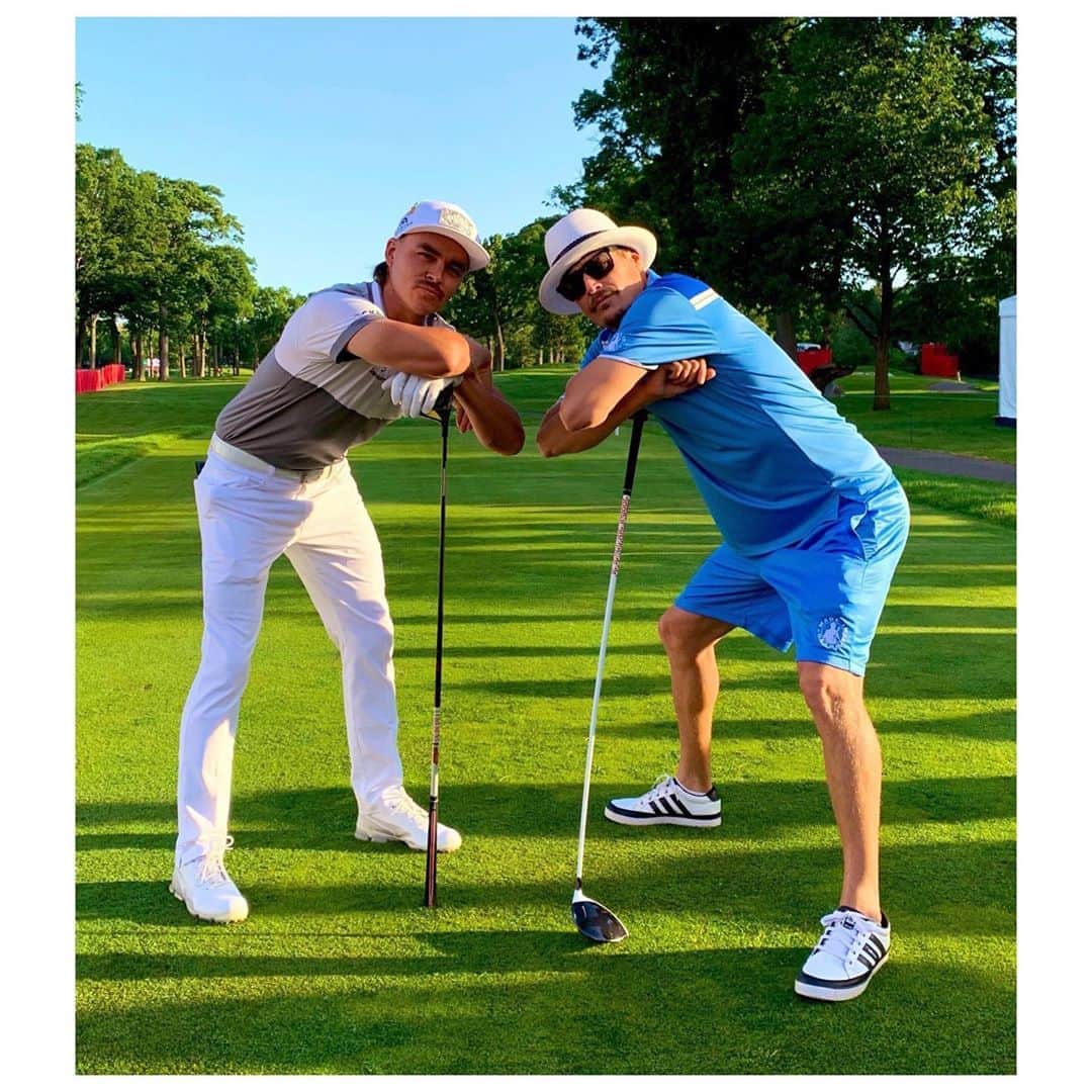 リッキー・ファウラーのインスタグラム：「Recap...Detroit did not disappoint!! Huge thanks to everyone who made the first @rocketclassic a huge success!! And congrats to @nlashley001 & @rsquared59 on an impressive performance👍」