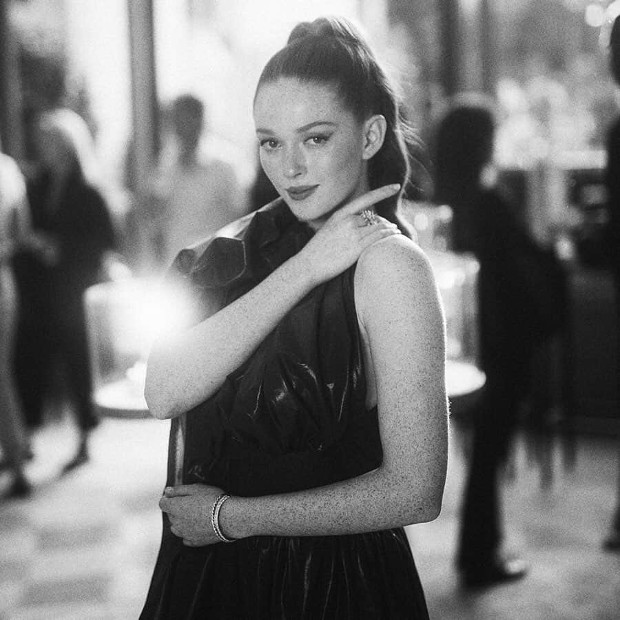 デビッドヤーマンのインスタグラム：「Paris, je t’aime. This week, we hosted a cocktail party to celebrate our new couture collections. Editors and actresses toasted the latest #DavidYurman designs at @ritzparis.」