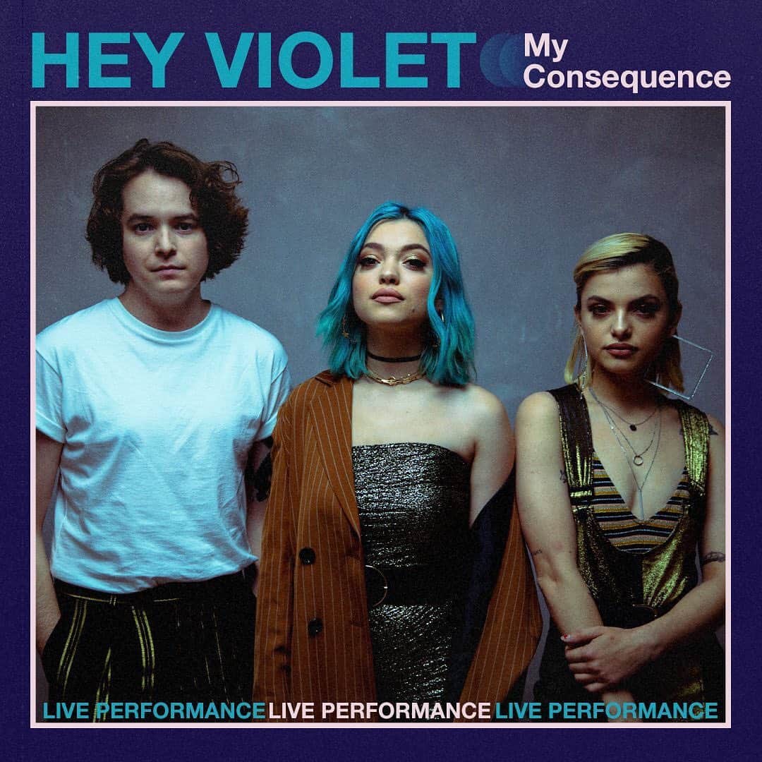 Vevoさんのインスタグラム写真 - (VevoInstagram)「@HeyViolet visited our NYC studio to perform "My Consequence" an old favorite off their 2017 album 'From The Outside.' Stay tuned for more performances coming soon... ⠀⠀⠀⠀⠀⠀ ▶️[link in bio] #heyviolet」7月4日 9時00分 - vevo