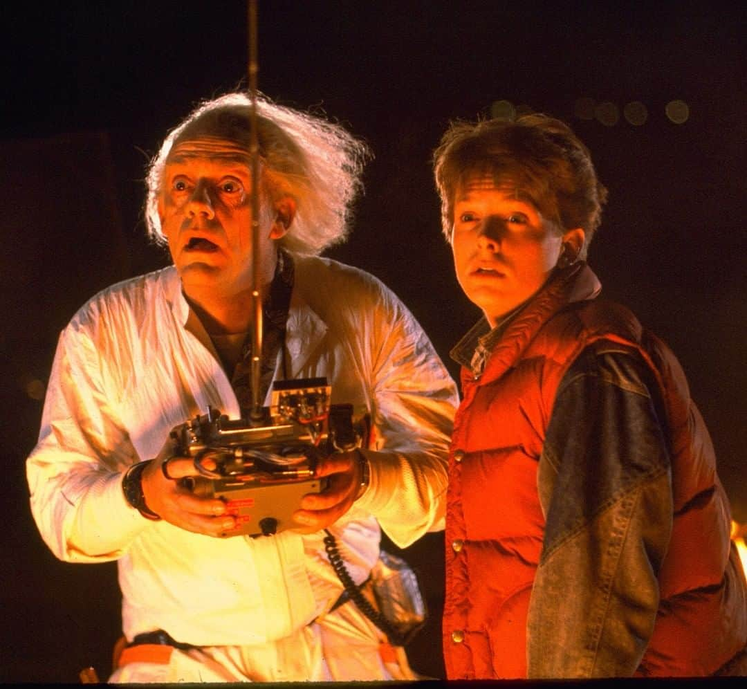 ハリウッド・リポーターさんのインスタグラム写真 - (ハリウッド・リポーターInstagram)「Great Scott! It's been 34 years since #BackToTheFuture – starring #MichaelJFox and #ChristopherLloyd – hit theaters. What is your favorite film in trilogy?」7月4日 11時35分 - hollywoodreporter