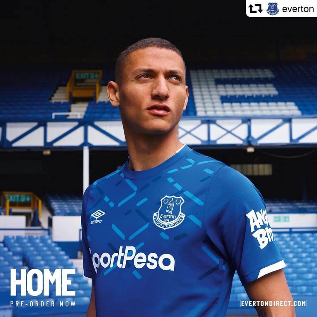 プレミアリーグさんのインスタグラム写真 - (プレミアリーグInstagram)「#repost @everton ・・・ Our 2019-20 home kit in one emoji. We’ll start... 🔥 • • • #everton #efc #coyb #blues #toffees #newkit #kit #premierleague #pl」7月5日 0時23分 - premierleague