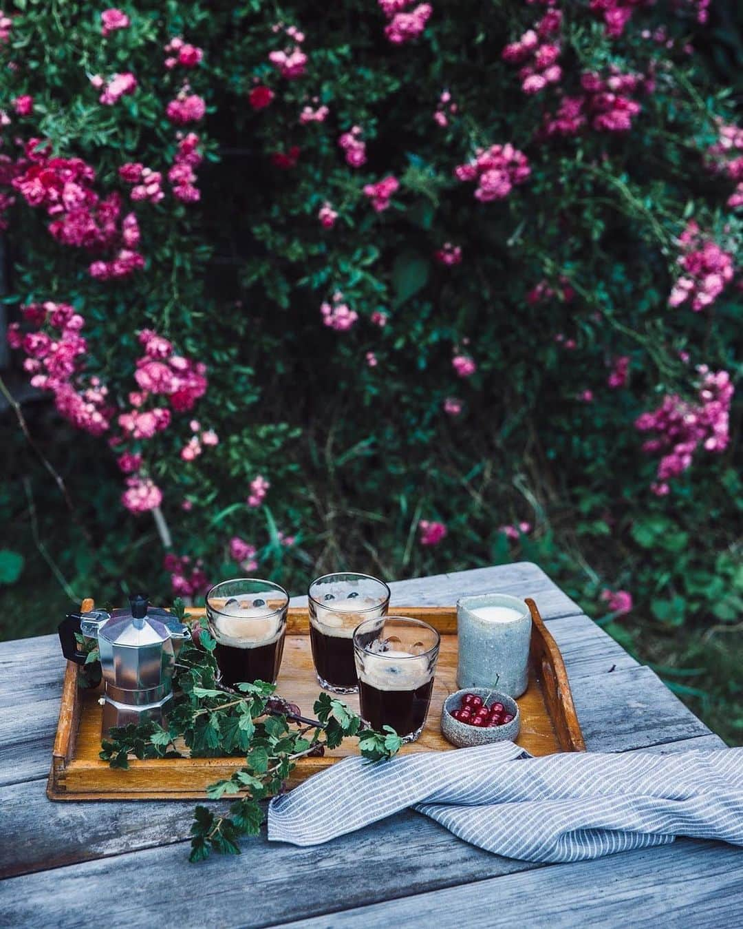 Our Food Storiesさんのインスタグラム写真 - (Our Food StoriesInstagram)「We are having so many red currants in the garden right now, that we eat them with almost everything 😋 They are the perfect combination with this simple and delicious gluten-free coconut bundt cake 🤗 Get the recipe on the blog, link is in profile 🌿 #ourfoodstories ____ #countrysideliving #countrysidelife #gardeninspo #gardeninspiration #houseandgarden #fellowmag #gardenista #glutenfreeeats #glutenfreerecipes #glutenfri #glutenfrei #diewocheaufinstagram #theweekoninstagram #simplejoys #momentsofmine #summervibes #gardenparty」7月5日 0時22分 - _foodstories_