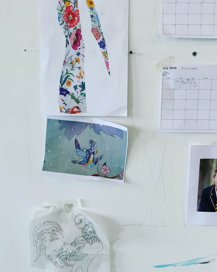 松山智一のインスタグラム：「Process this」