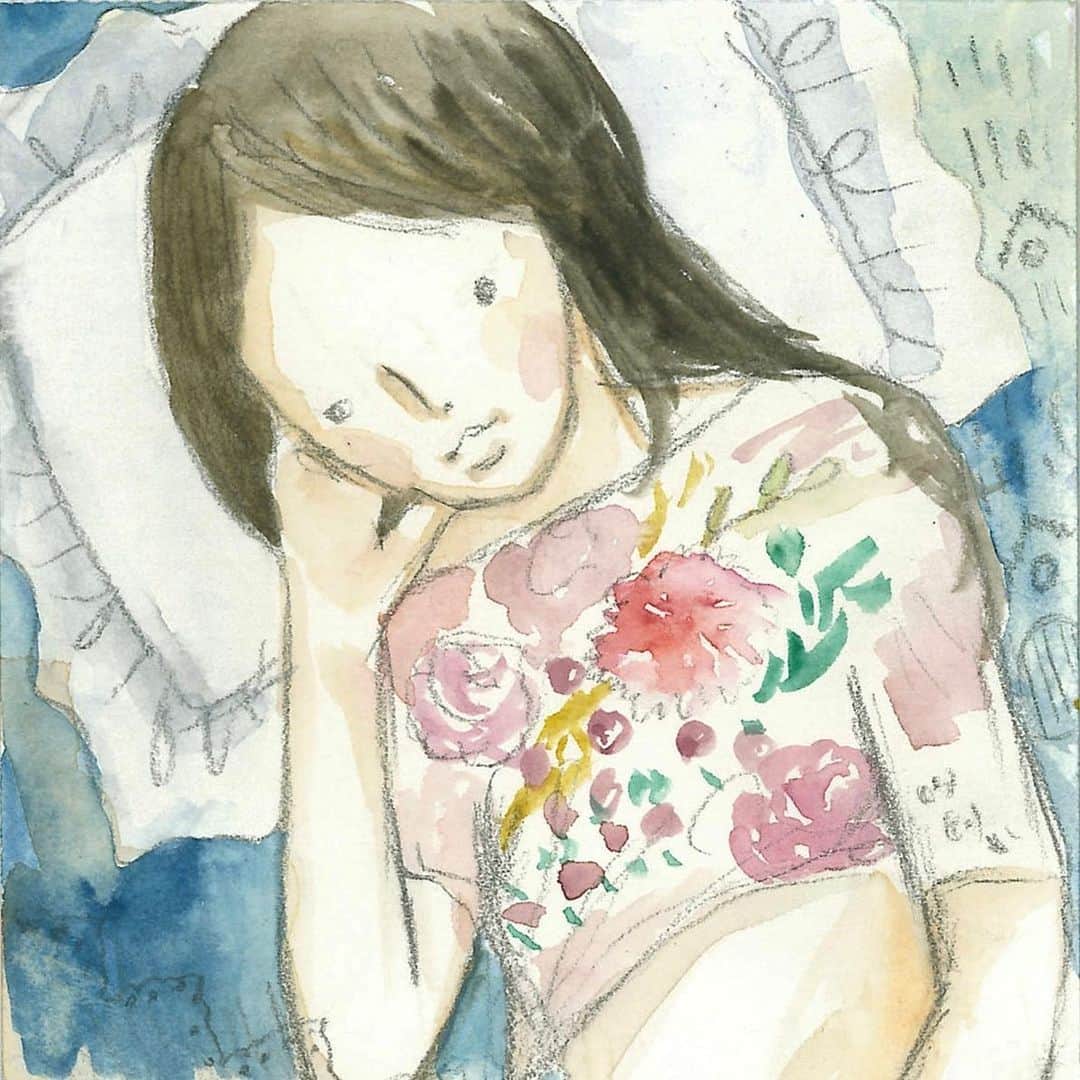 酒井景都さんのインスタグラム写真 - (酒井景都Instagram)「おやすみなさい…･:*+.\(( °ω° ))/.:+ #illustration #davidhamilton  #agirl #gn #girly」7月4日 23時51分 - katiiesakai