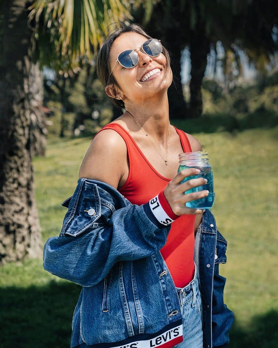 Levi’sさんのインスタグラム写真 - (Levi’sInstagram)「Red, white and BLUE. . Happy Fourth of July, from #Levi’s.」7月5日 0時11分 - levis