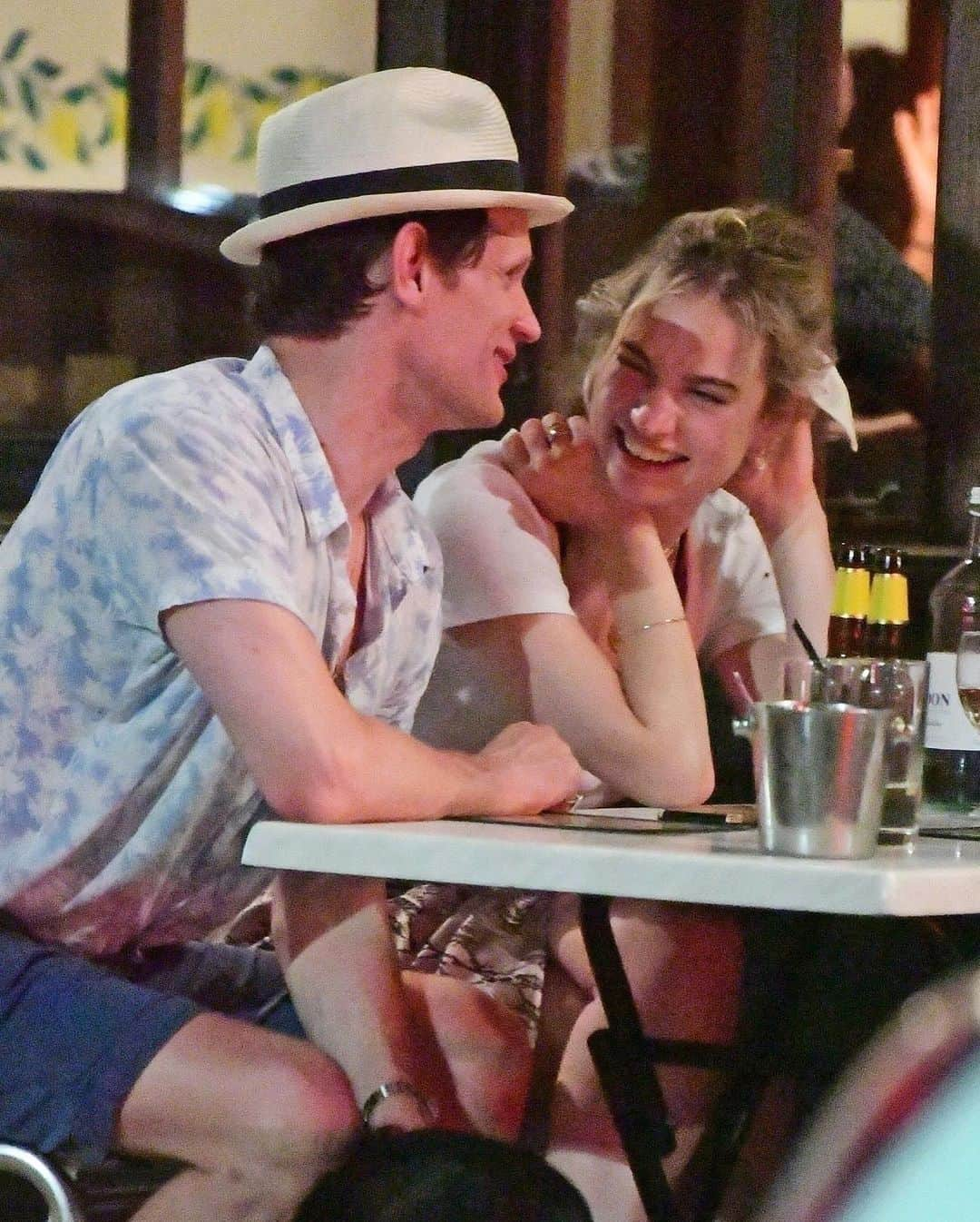 Just Jaredさんのインスタグラム写真 - (Just JaredInstagram)「@lilyjamesofficial & Matt Smith step out for a romantic date night! #LilyJames #MattSmith Photos: Backgrid」7月5日 0時12分 - justjared