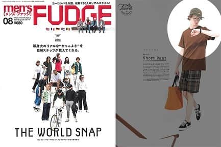 のインスタグラム：「mens’s FUDGE8月号に MEIのCAPを掲載いただきました。  @mensfudge  #meibag #mei #cap #夏 #キャップコーデ #camp #outdoor #fes」