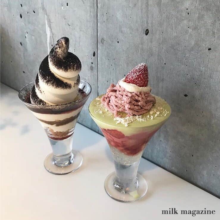 のインスタグラム：「❁ ﻿﻿ ┈┈┈┈┈┈┈┈┈┈┈┈┈┈┈﻿﻿ ﻿﻿ 「INITIAL OMOTESANDO﻿ （イニシャル 表参道）」の〆パフェが食べたい🍓﻿ ﻿ 北海道で大人気の〆パフェが東京にやってきた❤︎﻿ ﻿ 種類豊富なパフェは﻿ どれもとっても美味しいって話題なんです。﻿ ﻿ 23時まで営業しているので、﻿ 夜に美味しいパフェが食べられちゃう😊﻿ ﻿ 住所:渋谷区神宮前6-12-7 J-cube A 電話番号:03-6803-8979 営業時間:11:00～24:00  photoby﻿﻿ ‪‪❤︎‬ @__mihoooooo ❤︎ @yuko.s0731  MiLKではみなさんからのお写真を募集しています♥﻿﻿﻿﻿﻿ @milk_magazine_﻿﻿ をタグ付けして投稿してね♥﻿﻿﻿﻿ ﻿﻿ ┈┈┈┈┈┈┈┈┈┈┈┈┈┈┈﻿﻿ @milk_web #milk_magazine﻿﻿﻿﻿ #milkmagazine  #initialomotesando #イニシャル表参道 #表参道カフェ#表参道カフェ巡り##〆#〆パフェ#パフェ#表参道カフェめぐり #表参道カフェログ#〆のパフェ #カフェ巡り#カフェ好き #スイーツ #スイーツ巡り」