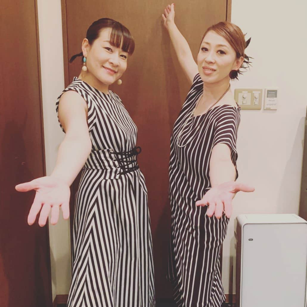 ミズノマリさんのインスタグラム写真 - (ミズノマリInstagram)「ビルボードライブ東京の1st、ストライプシスターズ★ #parismatch #ミズノマリ #黒沢綾」7月4日 16時02分 - mari_mizuno